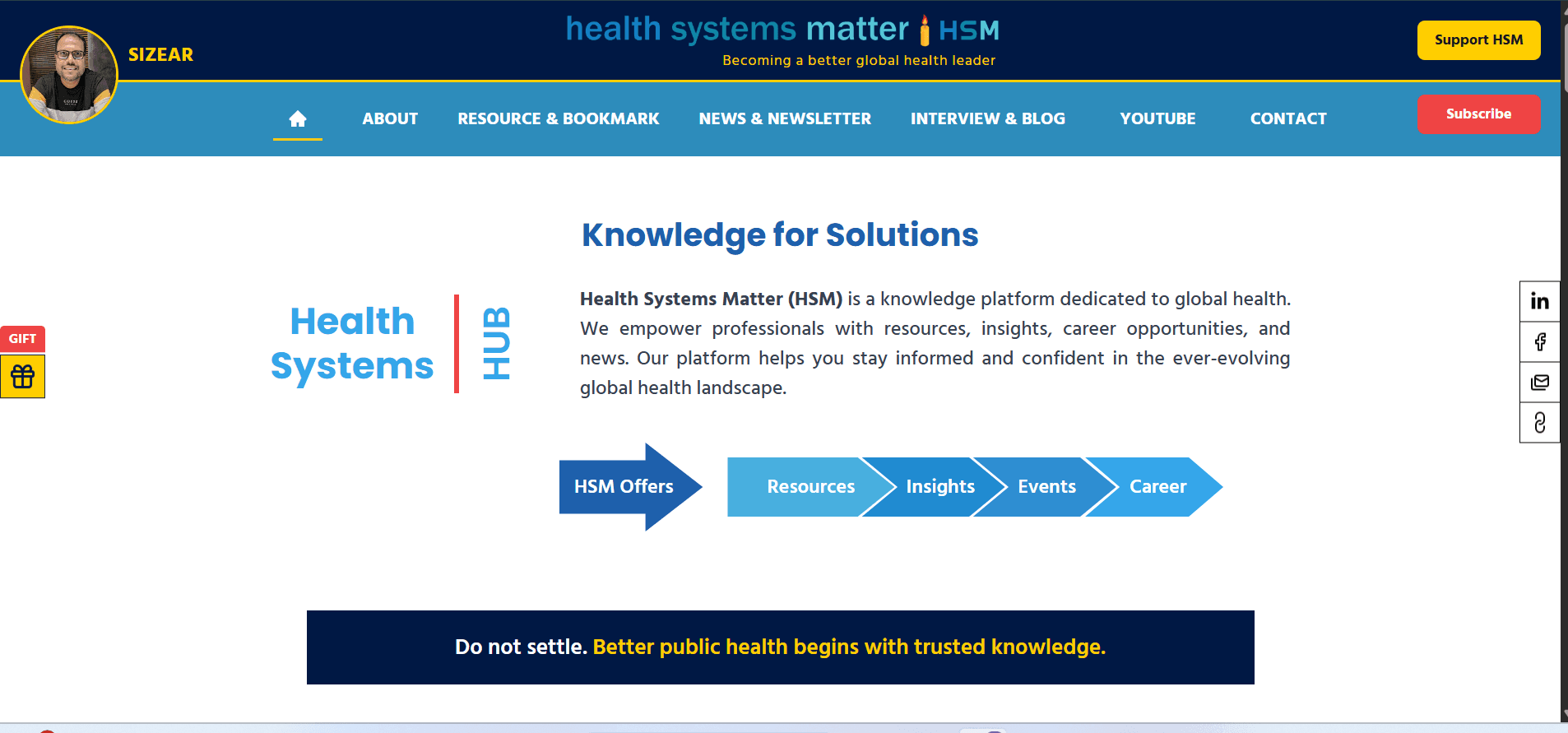 Health Systems Matter (HSM)